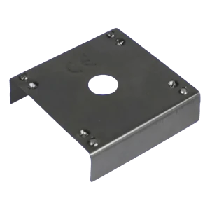 Aardingsplaatje – PV-contactplaatje van roestvrij staal 40×40 mm