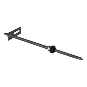 Dubbeldraadbout M10x300 met montageadapter voor PV-constructies
