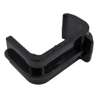 Zwarte montageclip 30 mm voor vogelafweerpinnen op PV-panelen