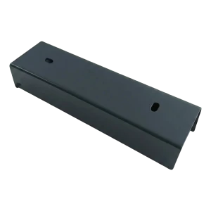 U-profiel voor schuttingsokkel 200×55 mm – verzinkt staal, antraciet