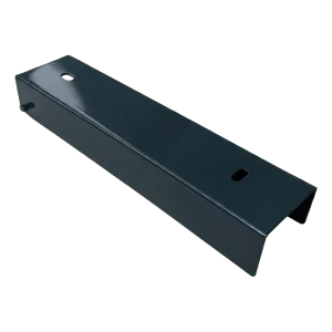 U-profiel voor schuttingplint 250×55 mm – verzinkt staal, antraciet