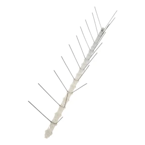 Vogelafweerpinnen 50 cm – strip om duiven en meeuwen te weren (40 pinnen/m)