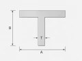 Aluminium T-profiel 30×30×3 mm – T-profiel EN AW-6060 lengte 2000 mm 001-868 (2)