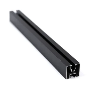 Aluminium profiel 195cm 40x40 voor zeskantbouten Geanodiseerd