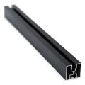 PV-montageprofiel aluminium 40×40 mm zwart geanodiseerd – rail 625 cm voor M10-bouten PV-01-02-AN (1)