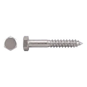 Houtdraadbout RVS A2 DIN 571 5×50 mm – doos 200 stuks