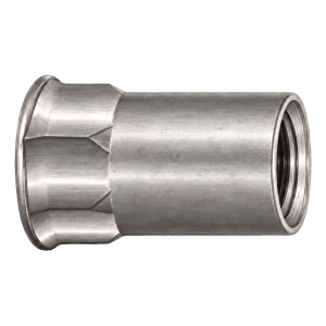 Blindklinkmoer roestvrij staal A4 M5×14 mm – kleine conische kop, gedeeltelijk zeskant – doos 250 stuks