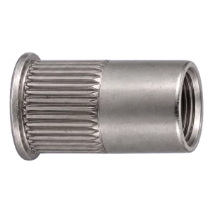 Blindklinkmoer roestvrij staal A4 M6×14 mm – kleine conische kop, gerolde schacht – doos 250 st.