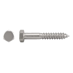 Houtdraadbout RVS A2 DIN 571 6×80 mm – doos 100 stuks