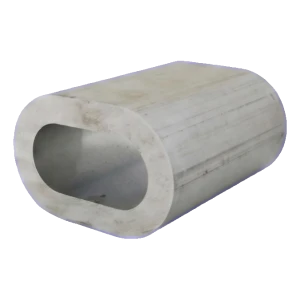 Aluminium persklem voor staalkabels 6 mm – EN 13411-3