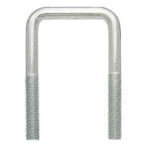 U-bout vierkant (type C) verzinkt M8 × 61 × 108 mm, voor buis 2"