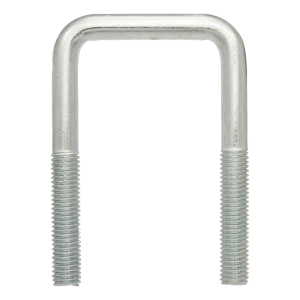 U-bout vierkant (type C) verzinkt M8 × 77 × 136 mm, voor buis 2 1/2"
