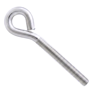 Schroefoog met metrische draad verzinkt M6×80 mm