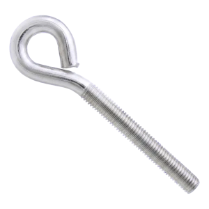 Schroefoog met metrische draad verzinkt M6×170 mm