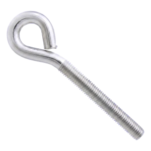 Schroefoog met metrische draad verzinkt M12×215 mm