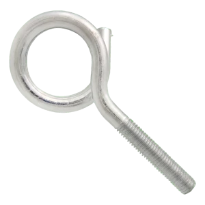 Schommelhaak met metrische draad, verzinkt M10×80 mm