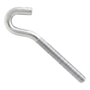 Schroefhaak met metrische draad verzinkt M6×80 mm