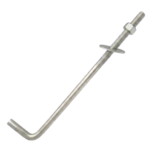 Muurplaatanker L-vorm (gebogen draadbout) M14×500 mm – verzinkt