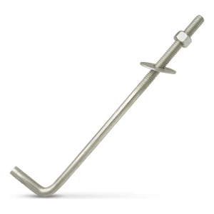 Muurplaatanker L-vorm (gebogen schroefverbinding) M16×300 mm – verzinkt