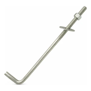 Muurplaatanker L-vorm (gebogen schroefverbinder) M16×350 mm – verzinkt