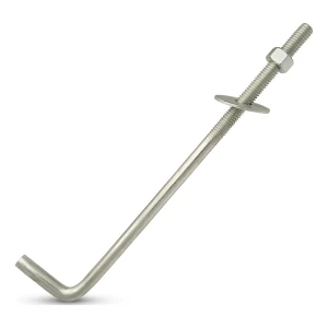 Muurplaatanker L-vorm (gebogen schroefverbinder) M16×400 mm – verzinkt