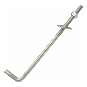 Muurplaatanker L-vorm (haakbout) M16×450 mm – verzinkt