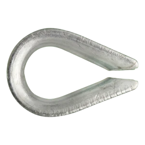 Kabelkous verzinkt voor kabel 4 mm – DIN 6899 B