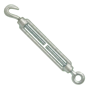 Spanschroef haak-oog verzinkt M10×125 mm – haak–oog, DIN 1480