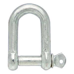 Verzinkte D-sluiting 12 mm – bout met schroefdraad M12