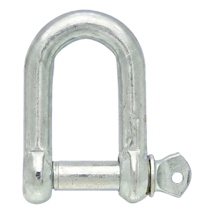 Verzinkte D-sluiting 5 mm – schroefpen M5