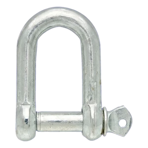 Verzinkte D-sluiting 16 mm – draadbout M16