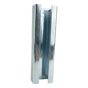 Paalverbinder 60×40 mm – verzinkt, lengte 190 mm