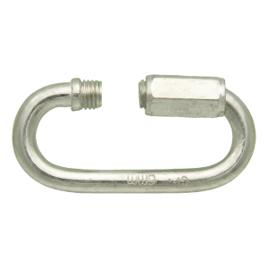 Kettingsluiting met moer (snelschakel) verzinkt 3,5 mm – werkbelasting 60 kg