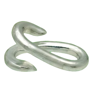 Verzinkte klinkschakel 5 mm – kettingverbinder, nominale belasting 50 kg