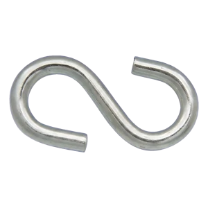 Noodschakel S-vorm verzinkt 5 mm – nominale belasting 30 kg