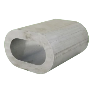 Aluminium persklem voor staalkabel 4 mm – EN 13411-3
