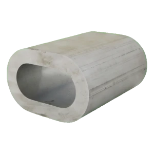 Aluminium persklem voor staalkabel 14 mm – EN 13411-3