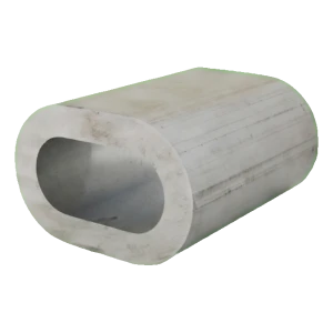 Aluminium persklem voor staalkabels 16 mm – EN 13411-3