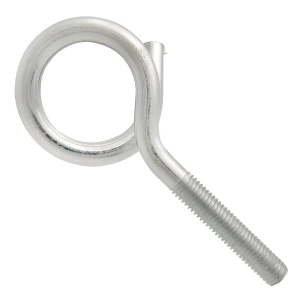 Schommelhaak met metrische draad verzinkt M8×140 mm