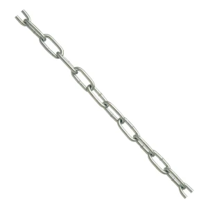 Verzinkte technische ketting DIN 5685/A Ø6,0 mm – kortschalmig gelast