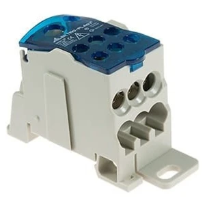 ELEKTRO-PLAST Schakelblok 1-polig 125A TH35 blauw UKK-125