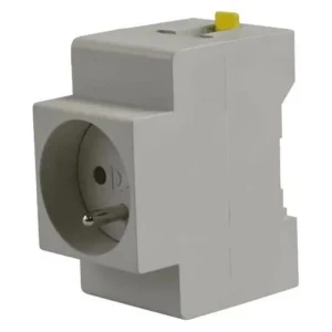 Pawbol Geaard stopcontact op rail TH M.06-16A/250V