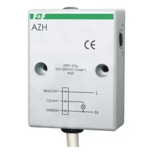 Automatische schemerschakelaar 10A 230V 2-1000 lux IP65 AZH F&F FILIPOWSKI