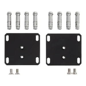 Locinox wandmontageset voor deurdranger Interio – thermisch verzinkt staal
