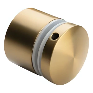 Puntbevestiging voor glas 8-21,52 mm fi 50/30/M10x40 AISI 304 vlak systeem goud