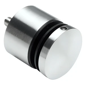 Puntbevestiging voor glas fi 50/30/M10x70 glas 8-17,52 mm AISI 304 vlak systeem satijn