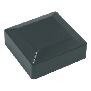 Paalkap voor hekpaal 60x60 antraciet