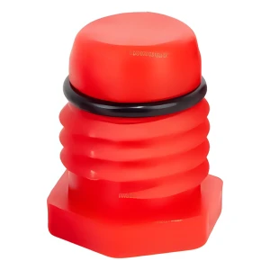 Testplug voor lekdichtheidsproeven voor buizen 20 mm rood