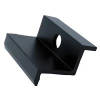 Eindklem H30 Aluminium 6060 Gat M8 gelakt