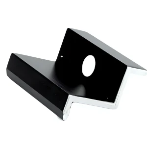 Zijklem H30 zwart geanodiseerd – eindklem PV L50